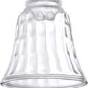 Ceiling Fan Light Covers, Ceiling Fan Globes Replacement Glass, Light Fixture Replacement Glass, Dysmio Lighting Replacement Shade Height: 4.75", Depth: 4.75", Width: 4.9" Fitter Size 2.25"