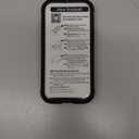 Miracase for iPhone 17 Case 6.3'', Full-Body Bumper Military Drop Protection Outdoor Phone case with Built-in Glass Screen &Camera Control,Easy Installation,No Gap,Compatible with MagSafe,Black