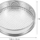 Home Soil Grading Sieve Soil Sifter for Gardening Sieve for Home Coffee Bean Hole Stainless Steel Household Grading Mesh