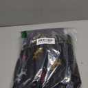 JOGAL Big Boys Girls Christmas Shirts Santa Claus Party Long Sleeve Button Down Shirts for 6-16 Years Old (11-12 Years, Black)