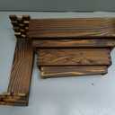 2 Set Wooden Tiered Risers Display Stands for Vendor Events,Stackable Wood Cupcake Display Stand,Farmhouse Decor Wood Dessert Table Display Set,Vendor Booth Display Items,Food Display Risers for Party