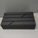 Wall Mount Mailbox for House Outside, Large Capacity Mailbox Drop Box, Galvanized Steel and Rust-Proof Metal Post Box, 15.74"x9.84"x4.33", Black, MD065