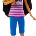 Barbie Ligaya Doll with Pet Dog, from and Stacie to The Rescue Movie Toys, Dark Hair Doll