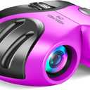 LET'S GO! Binocular for Kids, Compact High Resolution Shockproof Binoculars (Purple)