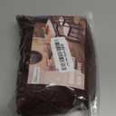 Genina Waterproof Chair Seat Covers Dining Room Chair Covers Stretch Seat Cover for Dinning Room Chair Protector Slipcovers for Kitchen, Hotel (2, Flower Pattern-Chocolate)