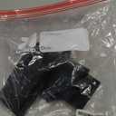 Christmas Stocking Holders for Mantle, Weighted Stocking Hangers, Christmas Stocking Hooks for Tables Window Fireplace Mantle Decoration(Black,4PCS)