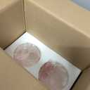 Clear Glass Shades Replacement for Ceiling Fan 4 Pack, Ceiling Fan Light Covers Replacement for Light Fixtures Vanity Pendant Lighting Chandeliers, 2-1/8" Fitter, 4.76 inch Diameter