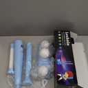 Leshein LED Tball Set for Toddlers 3-5, 5-8, Light up Tee Ball Set for Toddlers, Glow in The Dark T Ball Set for Kids 3-5, Kids Outdoor Toys Baseball Toys Gifts for Boys Girls (Blue)