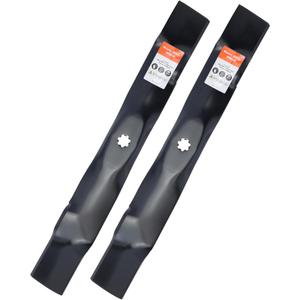 D130 42 inch Mower Mulching Blades for John Deere D110 D100 D125 D105 S100 E100 LA125 LA115 LA105 42'' Deck Lawn Tractor Riding Mower Replace GY20850 GX22151