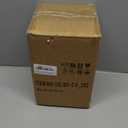 Briful Rustic Vintage Ceramic Vase, 9.06'' Farmhouse Table Decor with Wide Mouth, Large Decorative Vases for Home Decor, Living Room, Entryway & Shelf Styling, Beige