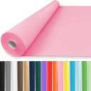 Vanhench 30"1200" (100') Pink Wrapping Paper Roll, Solid Color Craft Paper for Mother's Day, Valentine's Day, Wedding, Birthday, Anniversary, Bouquet Flower, Poster Bulletin Board Paper