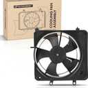 A-Premium Engine Radiator Cooling Fan Assembly Compatible with Select Honda Models - Fit 2007-2008 - Replace# 19015RMEA51, 38611RCAA01