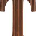 COLLECTIVE HOME - 12" Metal Letters for Wall Decor, Corrugated Rusty Letters, Rustic Hanging Wall Decor, Monogram Hanging Farmhouse Decor, Alphabet Signs for Office Bedroom Living Room Kitchen (T)