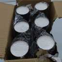 300 Count 12 oz Paper Coffee Cups, Disposable Drinking Cups for Hot or Cold Beverage, 12 ounce Brown Coffee Cups for Party, Business, Travel, Picnic