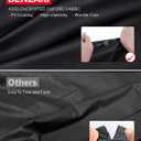 Benlari Upgraded Waterproof Motorcycle Cover Compatible with Sportster, Iron 883, Forty-Eight, Nightster Special, Superlow, Superlow 1200T (87"x37"x50")