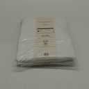 Laura Ashley Harper Luxuriously Smooth Fabric Tablecloth for Formal or Casual Dining, Holiday, Banquet, Wedding or Party, 60" x 120", White