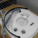 20 in. Indoor 6 Fan Speeds Wall Fan in Black with Lights and Remote, Industrial Black Wall Mounted Ceiling Fan