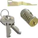 Kwikset 83279 - GOLD Smartkey Entry Cylinder in Gold