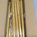 Gold Metal Wedding Arch Backdrop Stands Set of 2 (7.2FT & 6FT), Metal Square Balloon Arch Frame for Birthday Party, Ceremony, Baby Shower