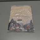 YZMI Christmas Shirts for Women Santa Holiday Short Sleeve Tops Xmas Graphic Print T Shirt (M)