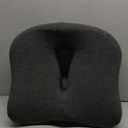 Memory Foam Seat Chair Cushion for Relieves Back Sciatica Pain Tailbone Pain Coccyx Degenerating Disc Orthopedic Osteoarthritis Prostate Cushion Low Back Pain Cushion Hip Shaping (Dark Gray)