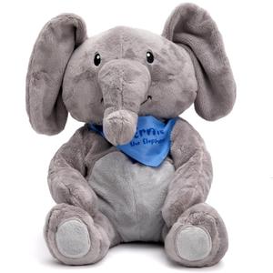 Lilly's Love Weighted Stuffed Animal, 5lb | Sensory Plush for Kids & Adults | Machine Washable Plushie w/Removable Inner | Calming Weighted Stuffed Animal for Anxiety, Ernie The Elephant