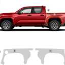 for 2024 Toyota Tacoma 8.5 Mil TPU PPF Clear Car Precut Paint Protective Film HD Scratch Exterior Accessories (Rear Side 3Pcs)
