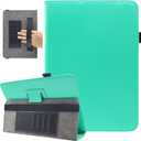 Universal 10 Inch Tablet Case, Universal 10.1 Inch Tablet Case, Viclowlpfe Protective Folio Stand Android Case for 9.6-11 Inch Tablet with Hand Strap and Cards Slots, Agave Green