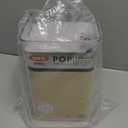 OXO Steel POP Container Big Medium Square - 4.4 Qt for Flour, Sugar and More, Grey