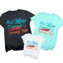 2026 Family Cruise Shirts Toddler It's A Family Trip Shirt Making Memories Together Cruise Ship Short Sleeve Tops, T120