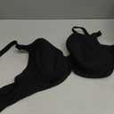 Fruit of the Loom Women's Fit for Me Collection: Plus Size Cotton T-Shirt Bra-Comfort & Style for Every Body (36DDD, Black Hue)