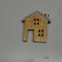 VHC Brands Wooden Cottage House 5.75x5.5x1