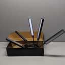 Cholas Red Light Therapy for Face Body, 5 Heads Red Infrared Light Therapy Devices with Stand, 5 Levels Adjustable Brightness 660nm and 850nm LED Near Infrared Light for Full Body, Face, Skin, Muscle