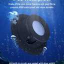 SUNVIE 3W Pond Lights LED Underwater 3000K Warm White IP68 Waterproof Underwater Pond Lights 12-24V AC/DC Low Voltage Fountain Light LED Underwater for Outdoor Ponds Fountains Waterfalls, 4 Pack