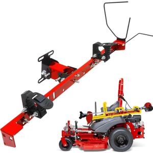 Zero Turn Mower Trimmer Holder, Fit for 1"-2" Roll Bars with Quick Clamp Locking System, Adjustable Lawn Mower Trimmer Rack Compatible with Zero Turn Lawn Mower