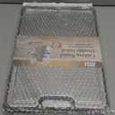 Premium 316 Stainless Steel Cutting Board for Kitchen Double Sided,& BPA-Free Chopping Board with Food-Grade Steel &Eco-Friendly Wheat Straw PP,for Meat&Vegetables Healthy cutting boards non toxic