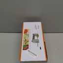 Tornado Potato Spiral Cutter Stainless Steel Spud Twisted Potato Chips Slicer French Fry Graters Cortador de Papas en Espiral Tornado for Potatoes Carrots Cucumbers Vegetable