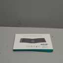 MoKo Ergonomic Foldable Keyboard, Split Portable Folding Bluetooth Keyboard for Business Travel, Ultra Slim Rechargeable Wireless Keyboards for iOS/Android/Windows Tablet PC Smartphone (Light Gray)