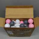 Wilhunter Baby Ball Pit Tent with 50 Balls - For Toddlers, Pink/White/Gray Princess Playhouse with Carry Bag, 109x90cm