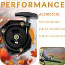 A051003310 Blower Recoil Starter for Echo PB-2520, EB252, EB262, PB-2620 - Pull Start Assembly for Leaf Blowers