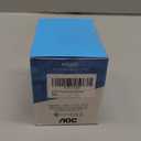 AOC 2.4GHz Ergonomic Mouse, Wireless Bluetooth Vertical Mouse for Work, 4800 DPI Optical Tracking, 5 Adjustable DPI, Quiet Clicks, RGB Light, Compatible with Computer, Laptop, PC, Mac, Desktop - Gray