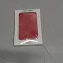 SOUNDBYTE Stronger Magnetic Wallet for iPhone 17/16/15/14/13/12 Series & for MagSafe Cases | N52 Magnet RFID Blocking Leather Magnetic Card Holder with Powerful Magnets | Holds 3 Cards | Red