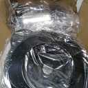 GANIZA Food Processors, Electric Food Chopper with Meat Grinder & Vegetable Chopper - 2 Bowls (8 Cup+8 Cup) with Powerful 450W Copper Motor - Includes 2 Sets of Bi-Level Blades for Fruits/Meat/Nuts (Black)