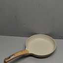 SENSARTE Ceramic Nonstick Frying Pan Skillet 9.5Inch Non Stick Omelette Pans, Non-toxic Healthy Kitchen Cooking Chef's Pan, Free of Intentionally Added PFOA/PFAS/PTFE, Induction Compatible, Taupe