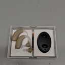 Hearing Aids for Seniors, Hearing Aids Rechargeable with Noise Cancelling and Volume Control, Hearing Amplifier for Adults Hearing Loss, Portable Behind-the-Ear Hearing Aid Headphones (colour of skin)