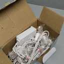 Heyworld Soft Twinkle Lights,100 Led Slow Twinkling Christmas Lights on White Wire Cord, UL Approved 27 Ft, Connect Up to 25 Sets,Indoor Outdoor Use,Warm White