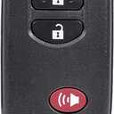 Smart Key for Toyota RAV4 2008-2012, Alliskeys Key Fob Fit for HYQ14AAB 271451-0140 89904-48100 (Black)