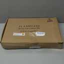 Nimiko Flickering Flameless LED Candles, 9 Pcs with Embedded Star String, Acrylic LED Pillar Candles with Remote, Suitable for Home Decoration (White)