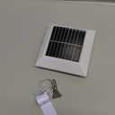 Solar Flag Pole Light, Bright White 6000k Flagpole Light Upgrade Solar Powered for 5ft 6ft Flag Pole,Waterproof Outdoor Dusk to Dawn Led Solar Lights,Outside House Garden Yard American Flags Decor (White)