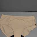 Absorbent Incontinence Underwear for Women Washable Urinary Leak Proof Brief Cotton 56 ML for Maternity Postpartum (Beige XXL)